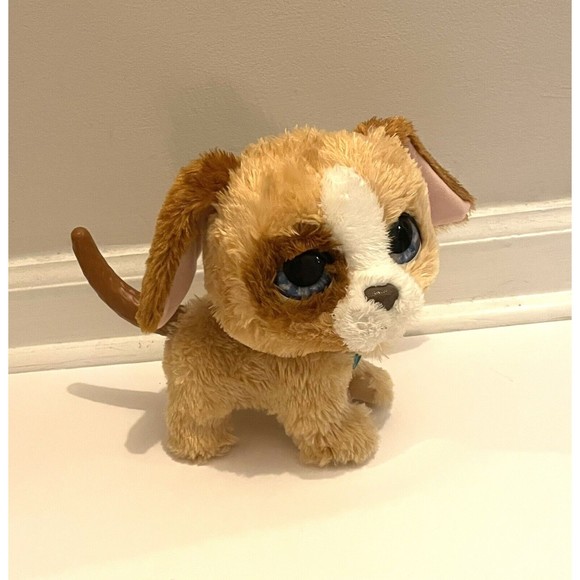 Interactive Toy FurReal Friends - Walkalots Brown & White Dog Puppy - Picture 1 of 5